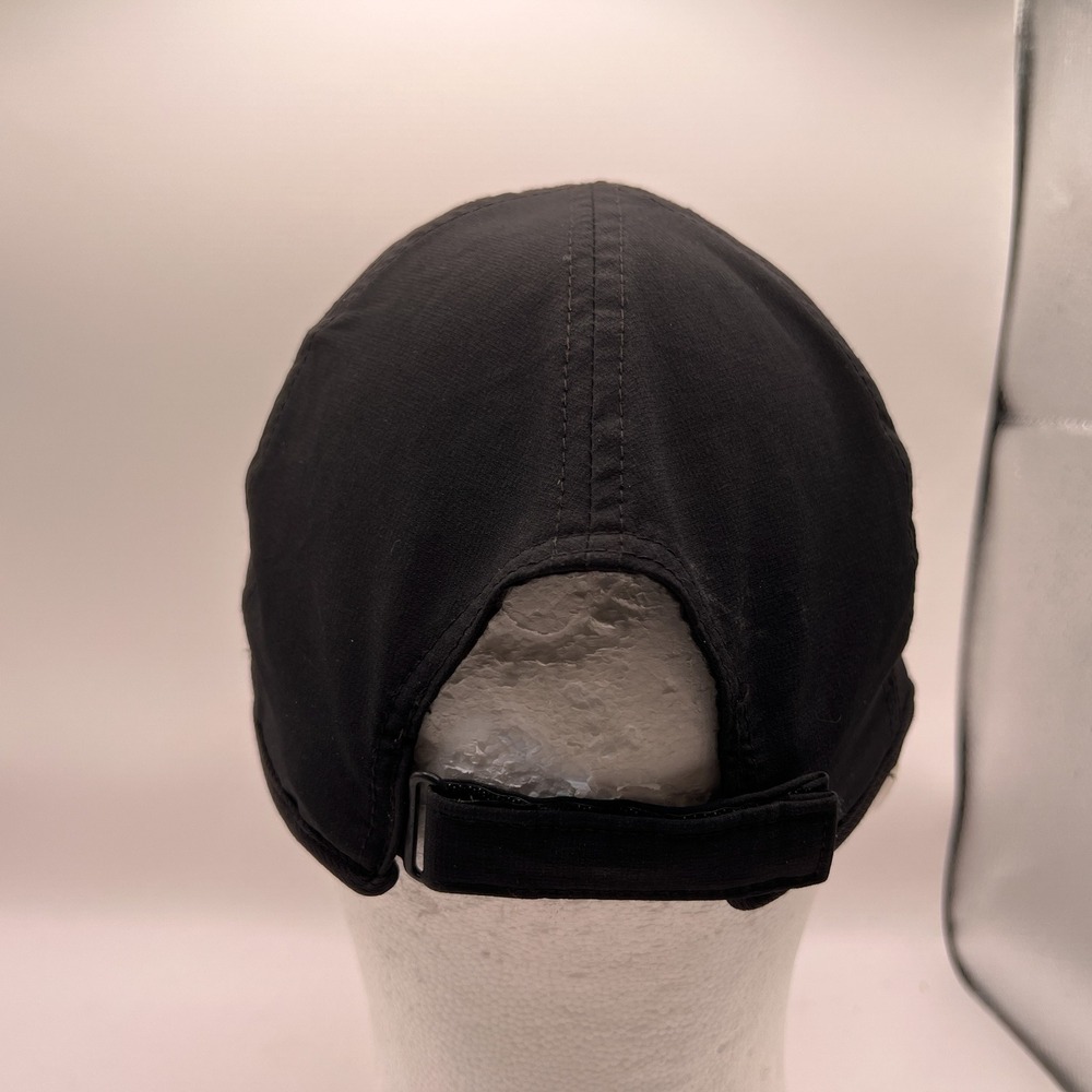 Adidas Adizero Running Hat Black Performance Adjustable Training Cap - Picture 4 of 9